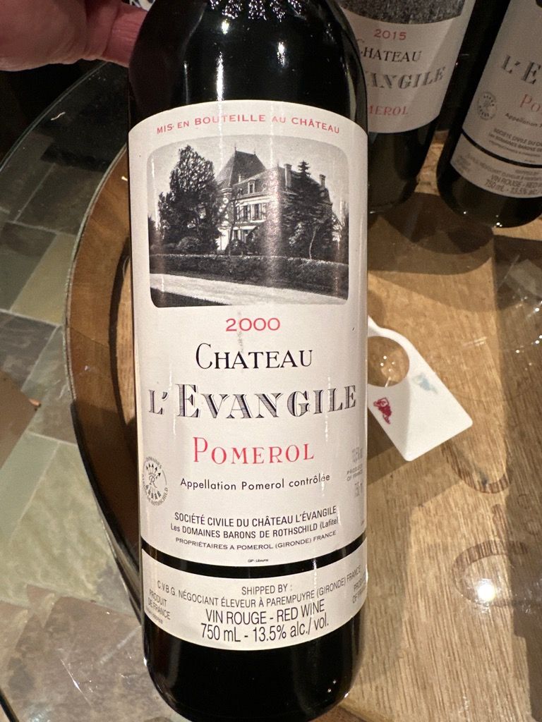 2000 Château L'Evangile - CellarTracker