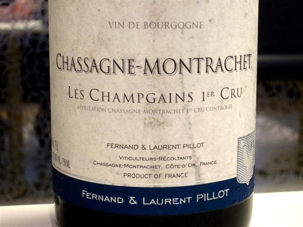 2011 Fernand & Laurent Pillot Chassagne-Montrachet 1er Cru