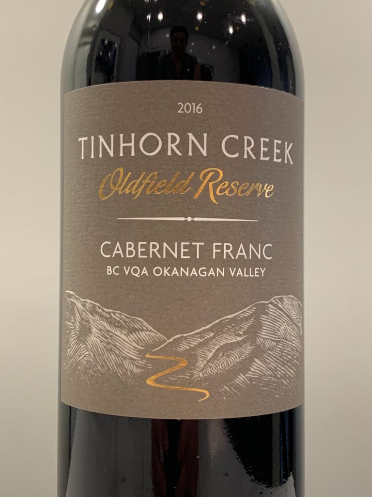 2016 Tinhorn Creek Franc Oldfield Reserve, Canada, British