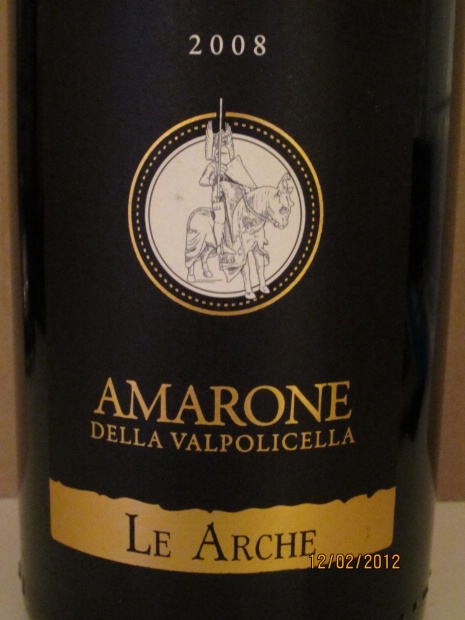 2009 Le Arche Amarone della Valpolicella CellarTracker