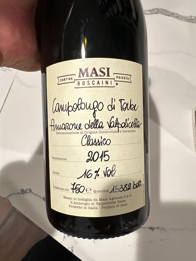 【まとめ割有】Amarone della Valpolicella 2015 Venturini - Amarone della Valpolicella Classico Riserva 2015