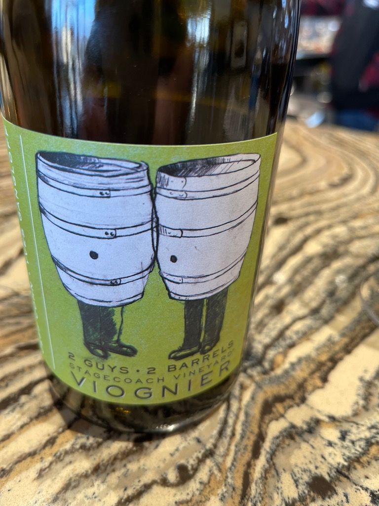 2021 Jeff Cohn Cellars Viognier Two Guys Two Barrels Stagecoach Vineyard, USA, California, Napa