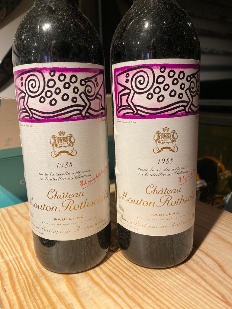 1988 Château Mouton Rothschild - CellarTracker