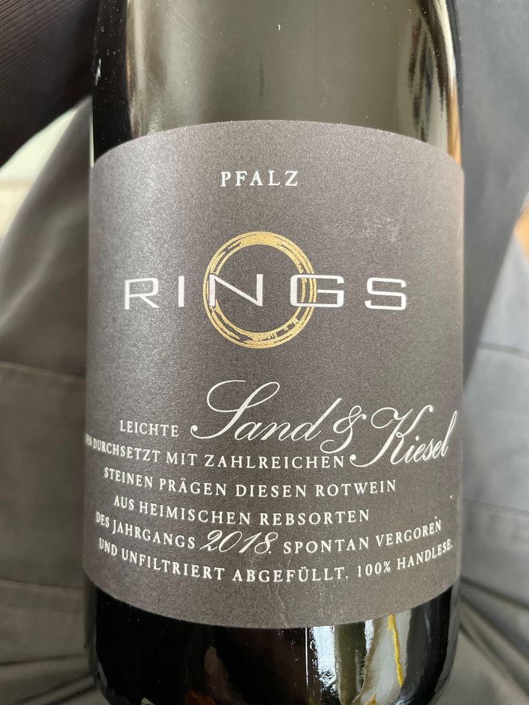 2018 Weingut Rings Blauer Portugieser Sand & Kiesel, Germany, Pfalz ...