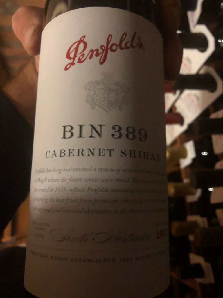 2017 Penfolds Bin 389 - CellarTracker