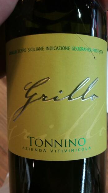 2014 Azienda Vitivinicola Tonnino Grillo Sicilia Tola, Italy, Sicily ...