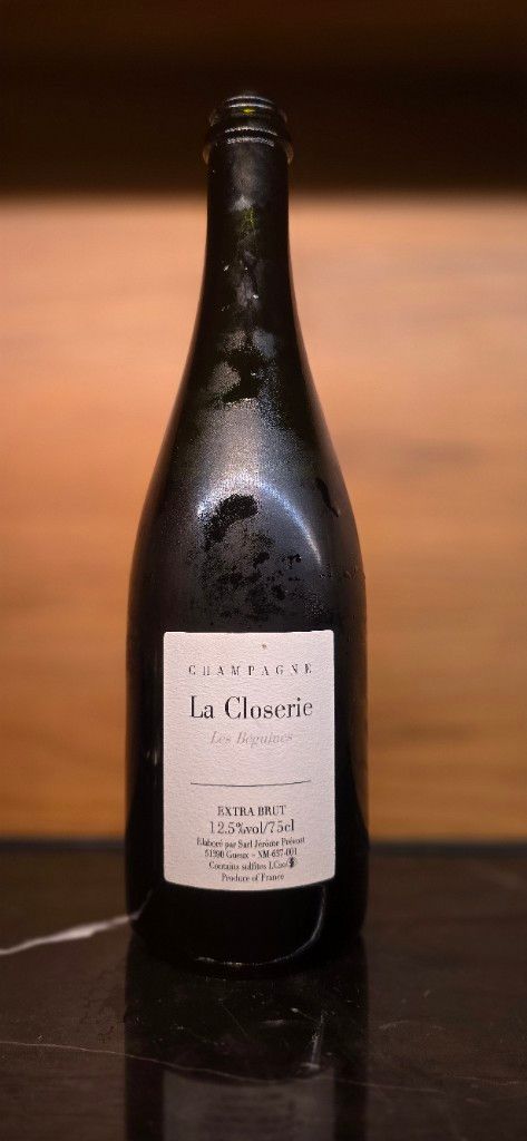 2023 Jérôme Prévost Champagne La Closerie Extra Brut Les Béguines