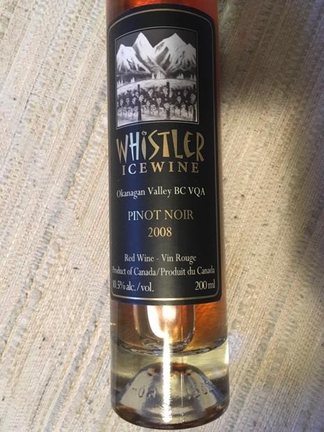 2017 Whistler (Paradise Ranch) Pinot Noir Icewine - CellarTracker