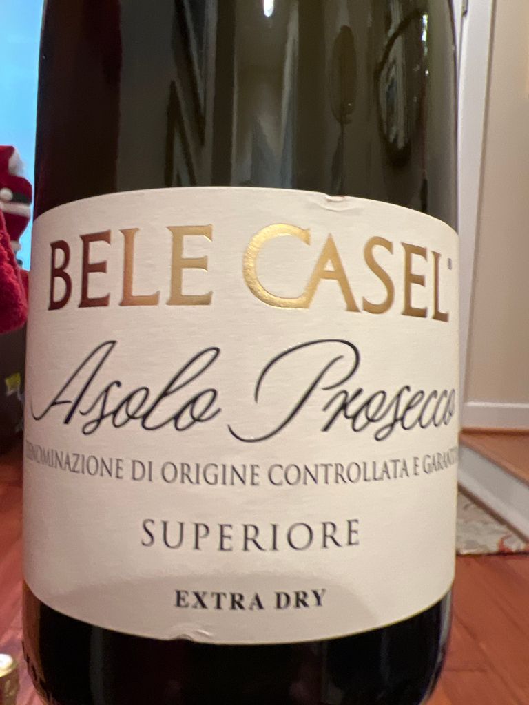 N.V. Bele Casel Asolo Prosecco Superiore Extra Dry CellarTracker