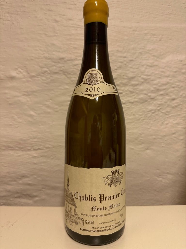 2010 François Raveneau Chablis 1er Cru Monts Mains - CellarTracker