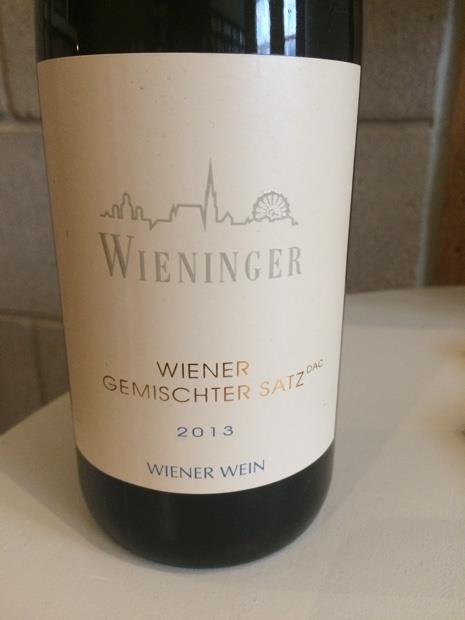 2013 Wieninger Wiener Gemischter Satz, Austria, Wien, Wiener Gemischter ...