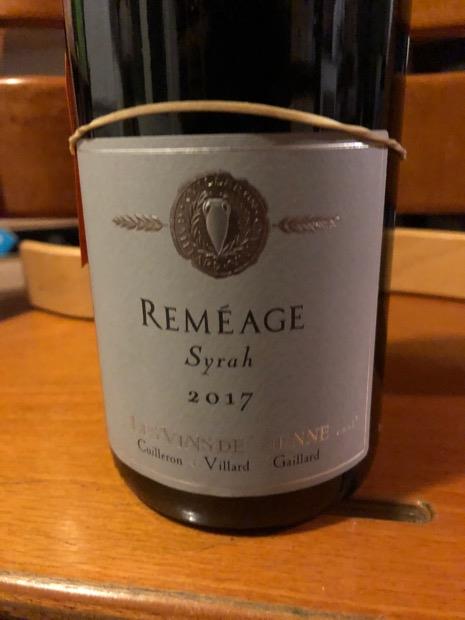 2019 Les Vins de Vienne Syrah Reméage, France, Vin de France ...