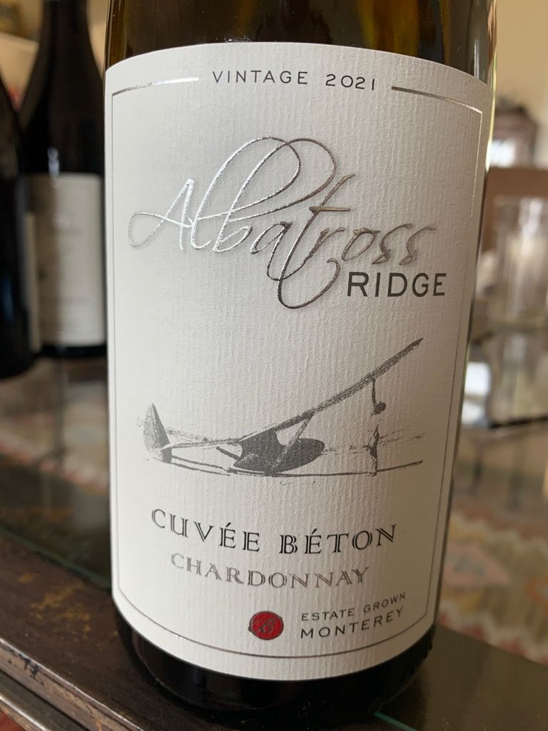 2021 Albatross Ridge Chardonnay Cuvée Béton, USA, California, Central ...