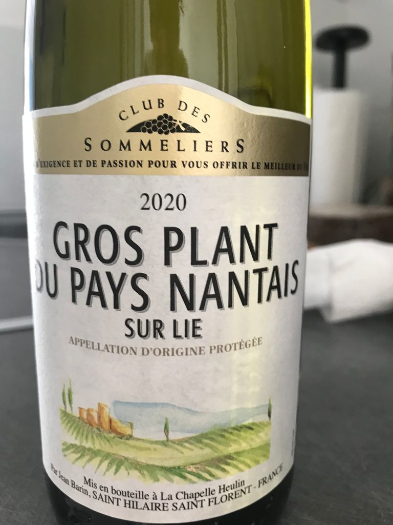 2020 Club des Sommeliers GrosPlant du
