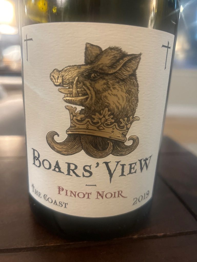 2019 Boars' View Pinot Noir The Coast - CellarTracker