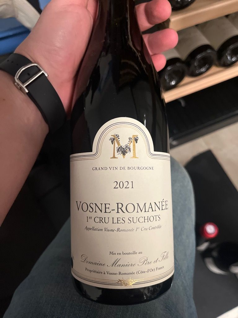 2007 Richard Manière Vosne-Romanée 1er Cru Les Suchots - CellarTracker
