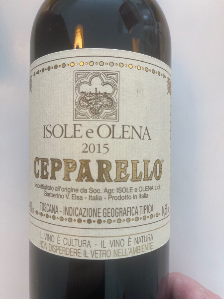 2013 Isole e Olena Cepparello Toscana IGT - CellarTracker 2013 Isole e Olena Cepparello Toscana IGT - CellarTracker
