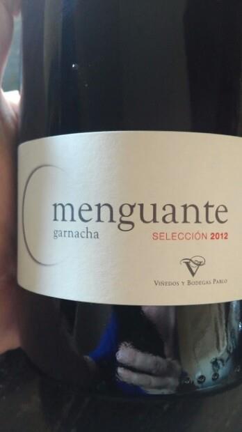 2013 Viñedos y Bodegas Pablo Garnacha Cariñena Menguante Selección ...