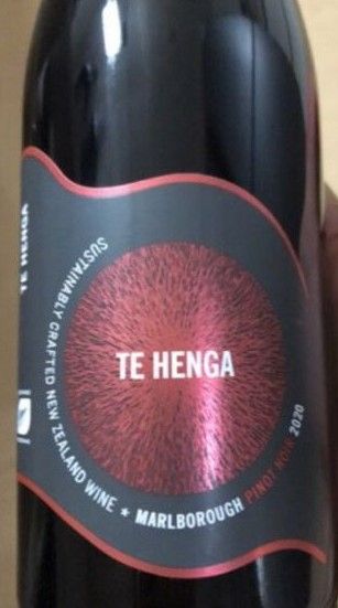 2020 Te Henga Pinot Noir, New Zealand, South Island, Marlborough ...