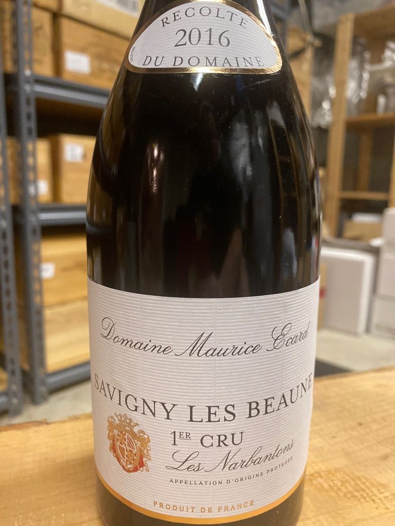 2016 Maurice Écard Savigny Lès Beaune 1er Cru Narbantons France Burgundy Côte De Beaune