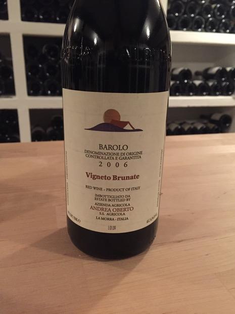 2006 Andrea Oberto Barolo Vigneto Brunate CellarTracker