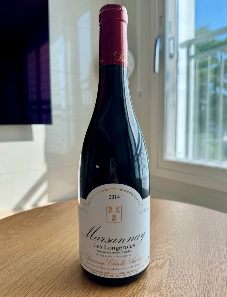 ワイン Domaine Charles Audoin Marsannay 2015 2015 Domaine Charles Audoin Marsannay Les Longeroies - CellarTracker