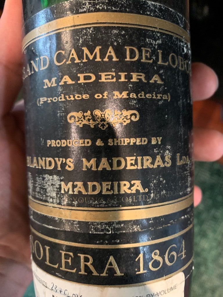 1864 Blandy's Madeira Malvazia Solera - Grand Cama de Lobos