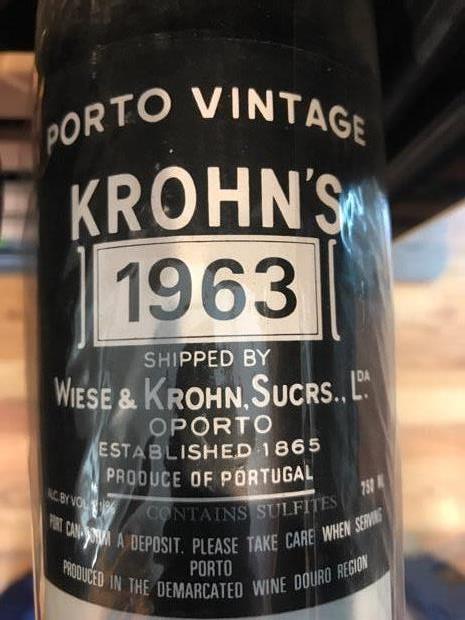 1995 Krohn Porto Vintage - CellarTracker