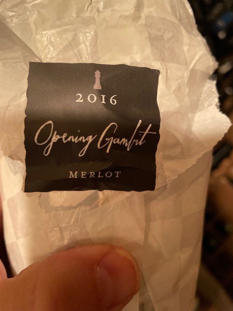 2016 Checkmate Artisanal Winery Merlot Opening Gambit, Canada, British