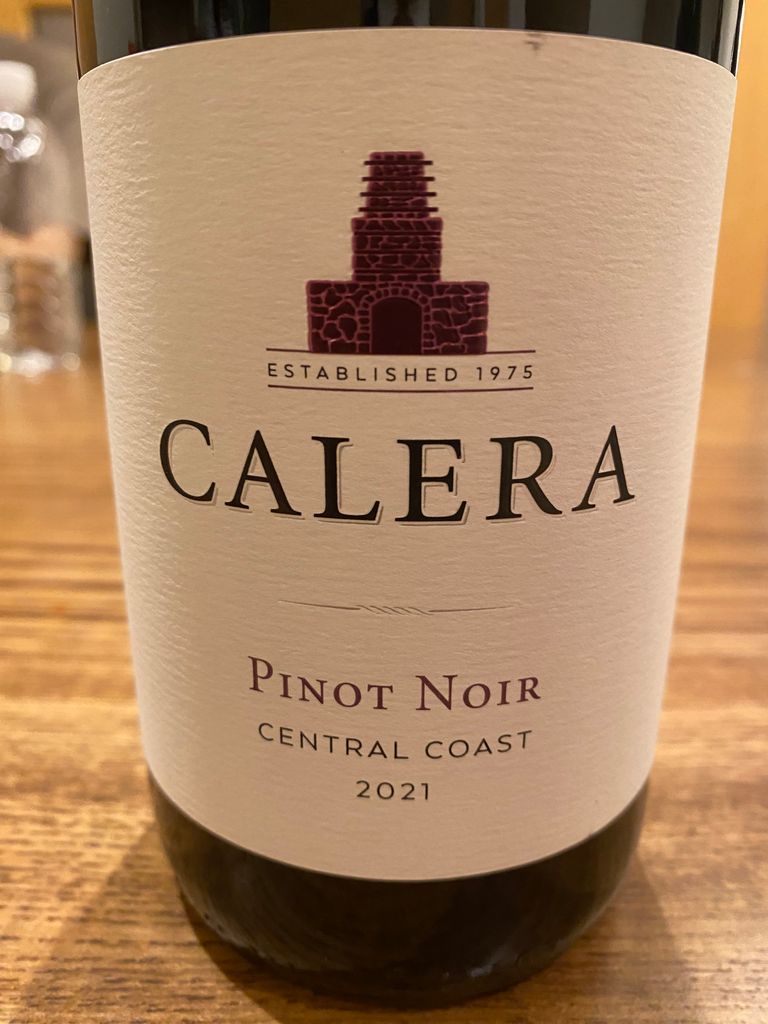 2021 Calera Pinot Noir Central Coast - CellarTracker