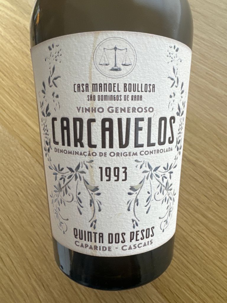 1993 Casa Manoel Boullosa Carcavelos Quinta dos Pesos, Portugal, Lisboa