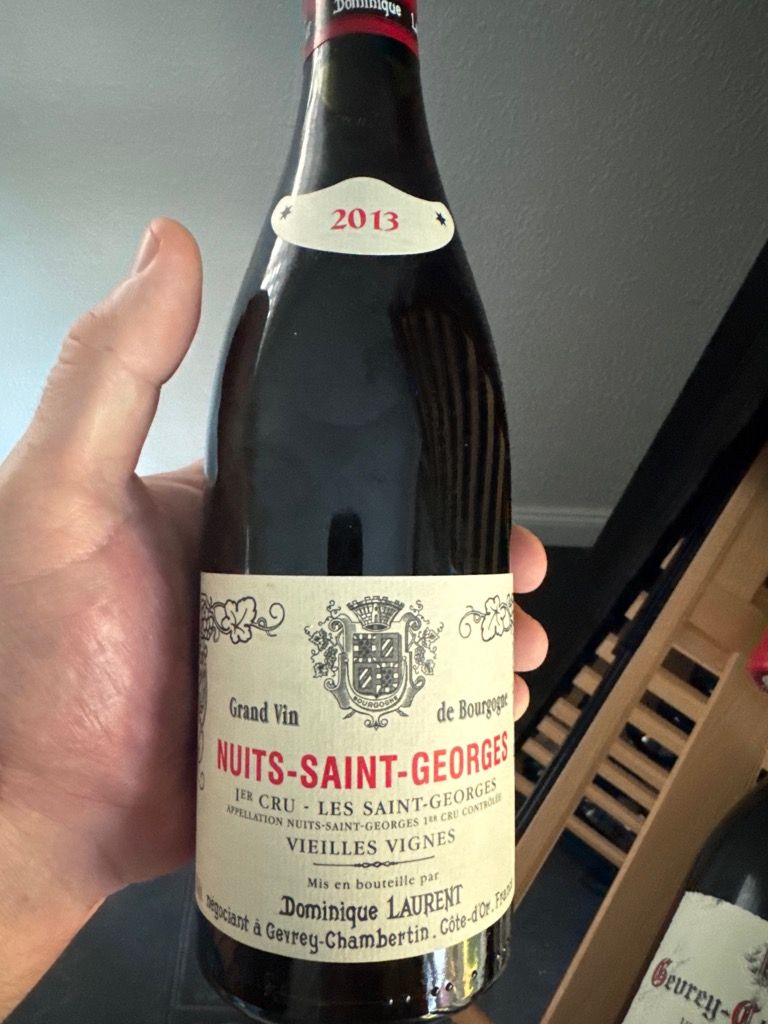 1999 Dominique Laurent Nuits-Saint-Georges 1er Cru Les Saint 