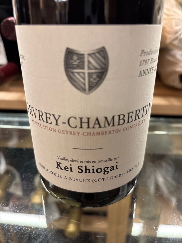 2021 Kei Shiogai Gevrey-Chambertin - CellarTracker