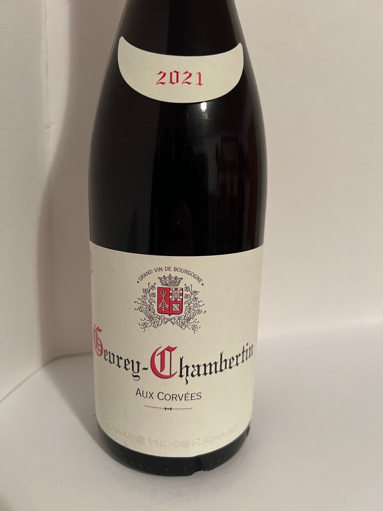 2022 Domaine Henri Richard Gevrey-Chambertin Aux Corvées