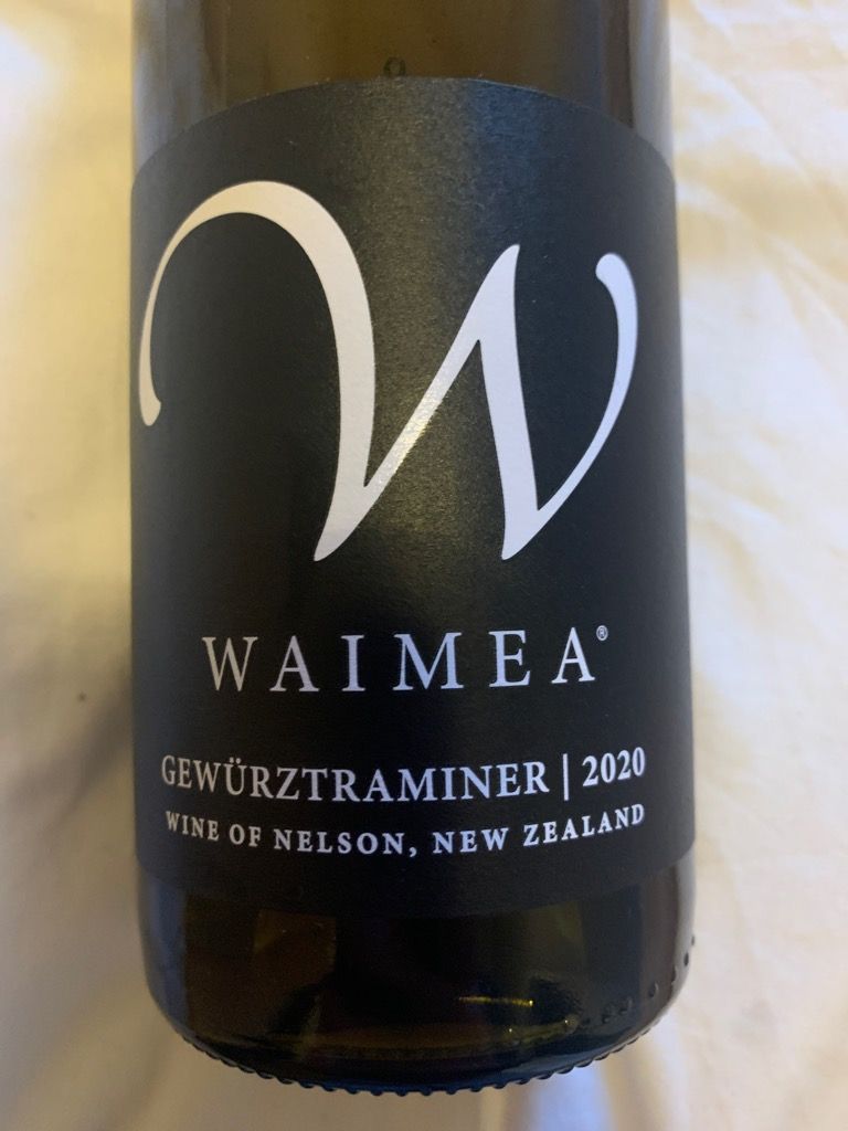 2020 Waimea Estate Gewürztraminer, New Zealand, South Island, Nelson