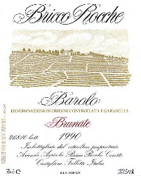 1990 Azienda Bricco Rocche Ceretto Barolo Brunate CellarTracker