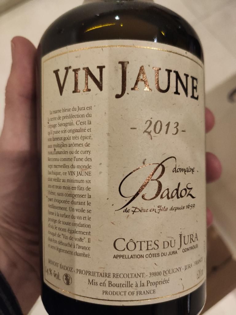 2012 Domaine Benoit Badoz Cotes du Jura Vin Jaune, France