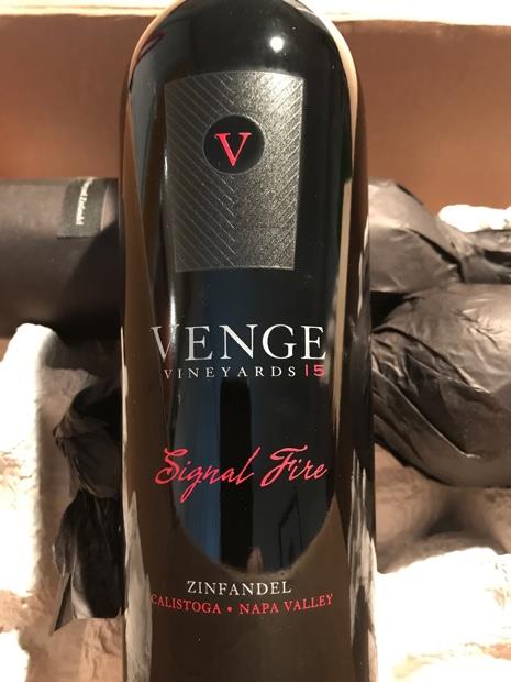 Venge Signal Fire Zinfandel