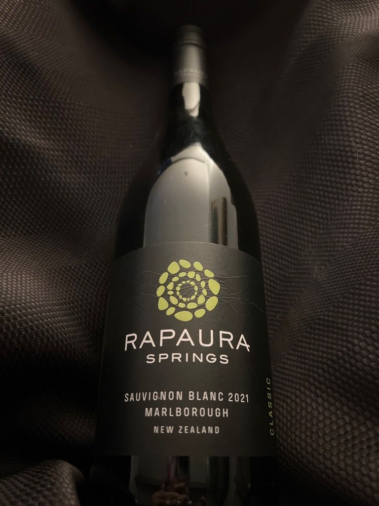 2021 Rapaura Springs Sauvignon Blanc Classic, New Zealand, South Island