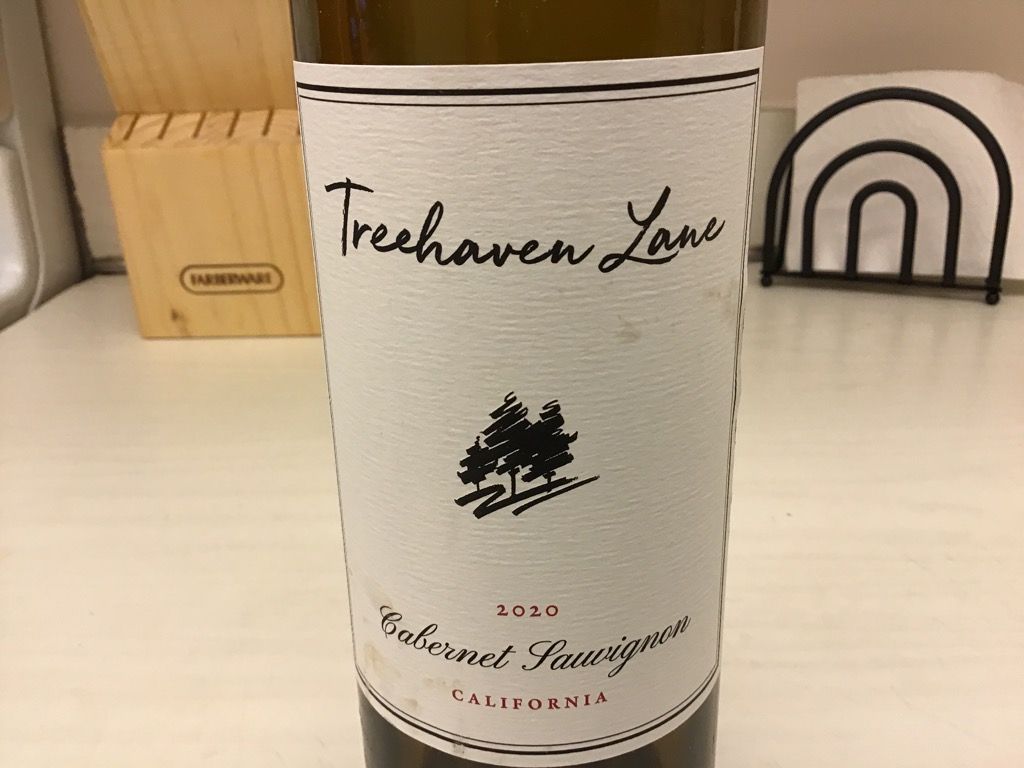 2020 Treehaven Lane Cabernet Sauvignon, USA, California, North Coast ...