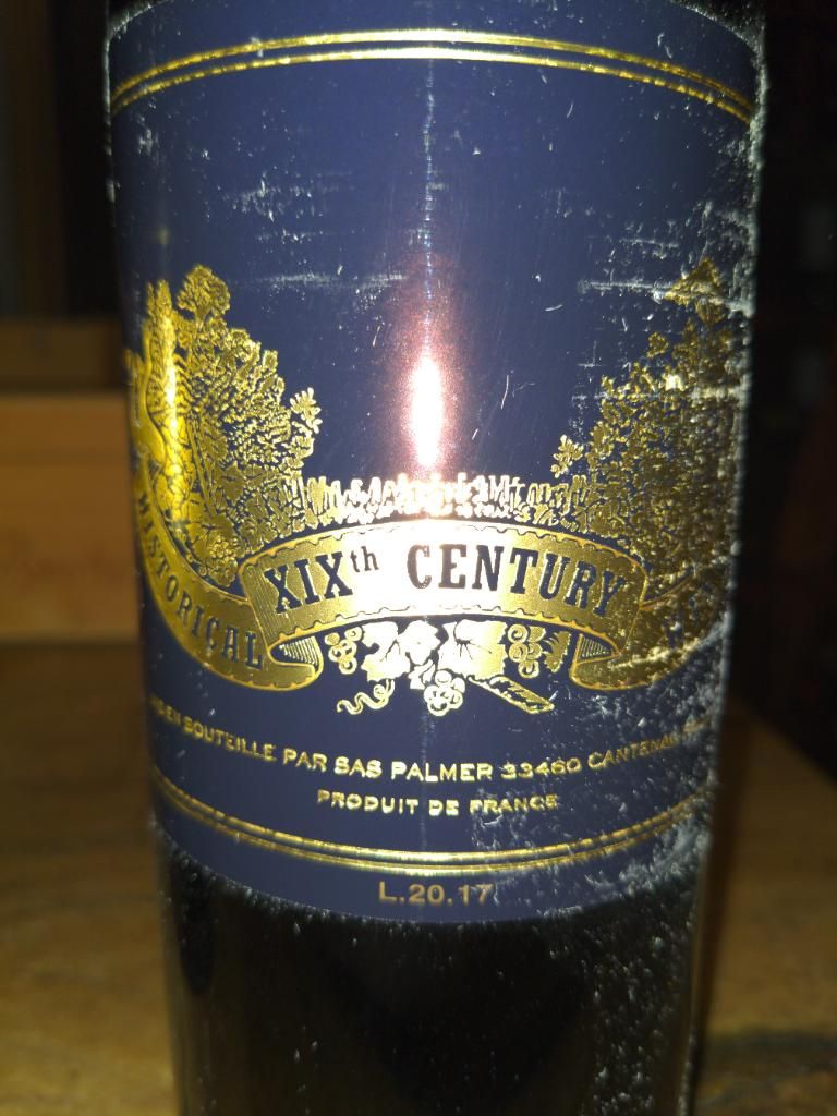 N.V. Château Palmer Historical XIXth Century Blend L.20.17