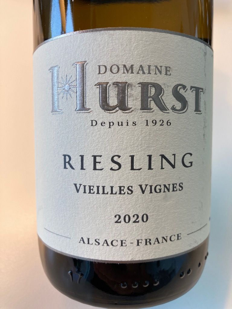 2023 Armand Hurst Riesling Brand Vieilles Vignes, France, Alsace ...
