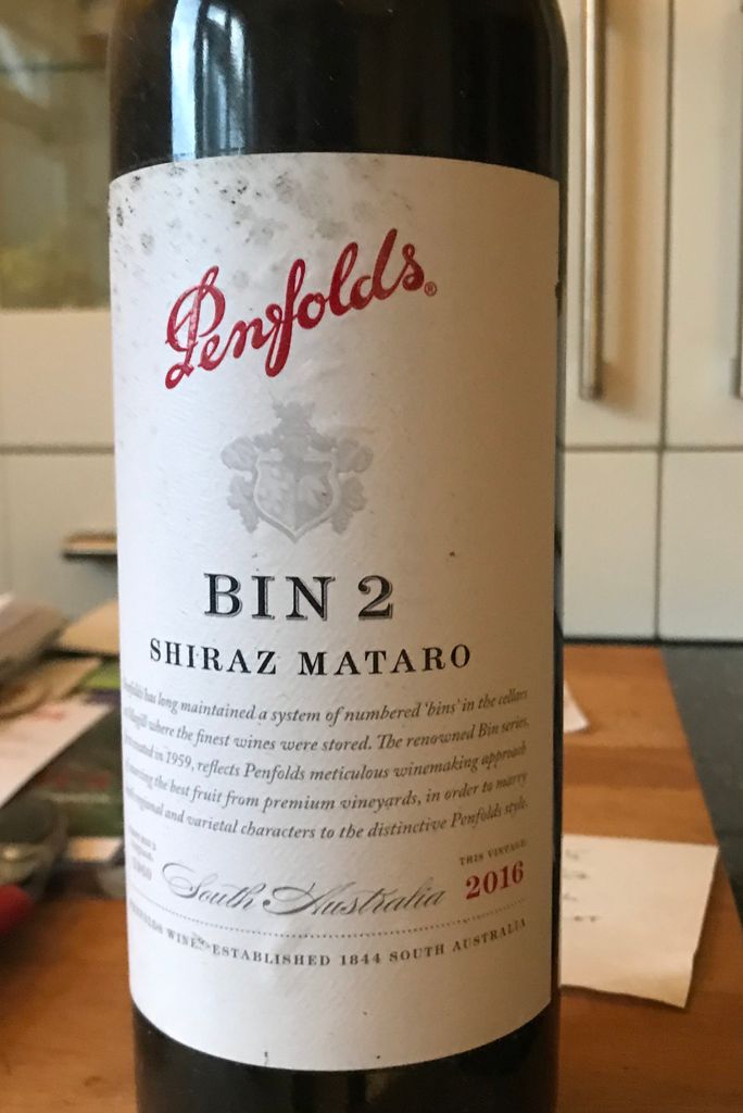 2018 Penfolds Bin 2 Shiraz Mataro - CellarTracker