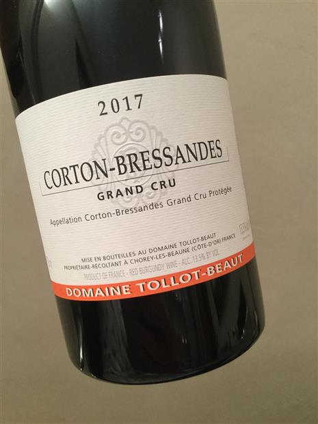 2017 Domaine Tollot-Beaut Corton-Bressandes - CellarTracker