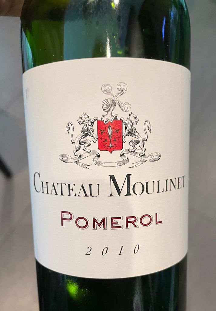 2010 Château Moulinet - CellarTracker