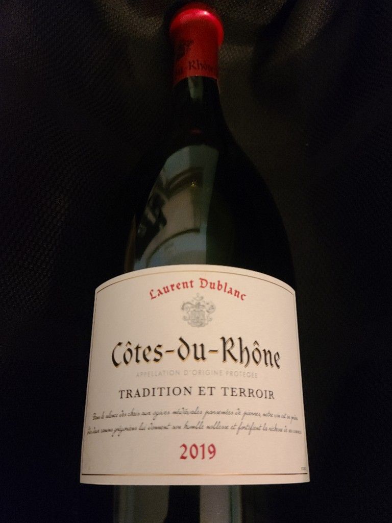 - Rhône Côtes Dublanc Terroir du 2019 et Laurent Tradition CellarTracker