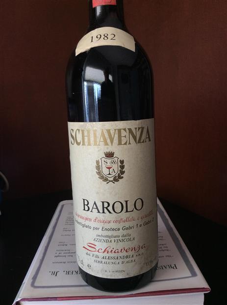 1983 Schiavenza Barolo - CellarTracker