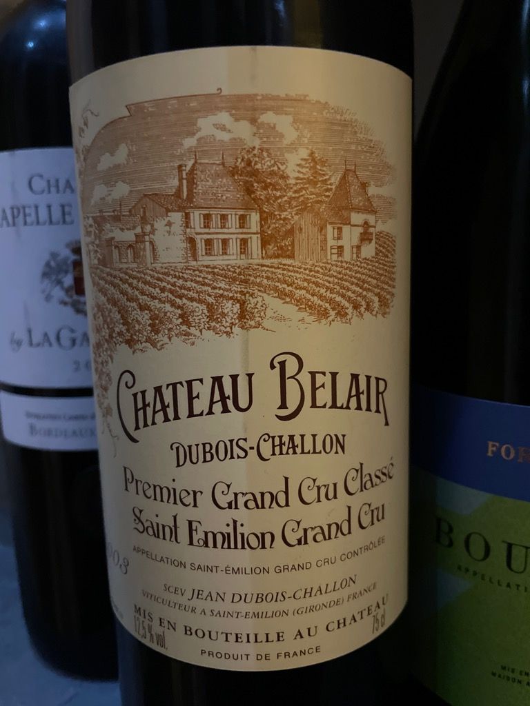 2003 Château Belair (Dubois-Challon) - CellarTracker