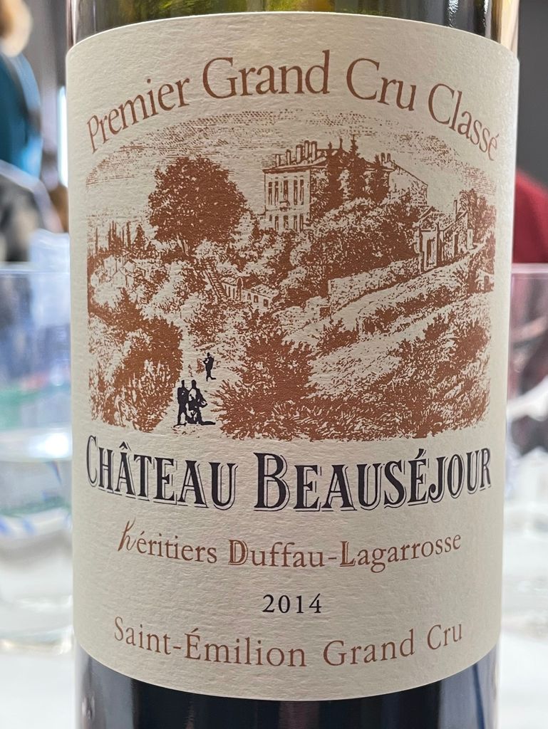 2014 Château Beausejour (Duffau Lagarrosse) - CellarTracker