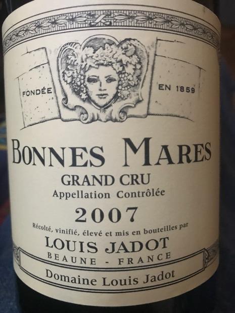 2007 Louis Jadot Bonnes Mares - CellarTracker